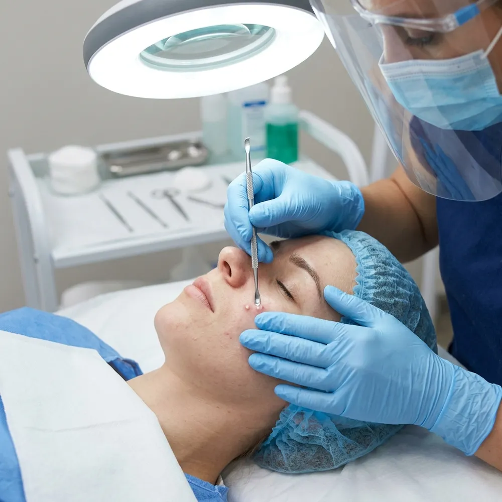 Acne treatment session in Pune at Ariix Clinic