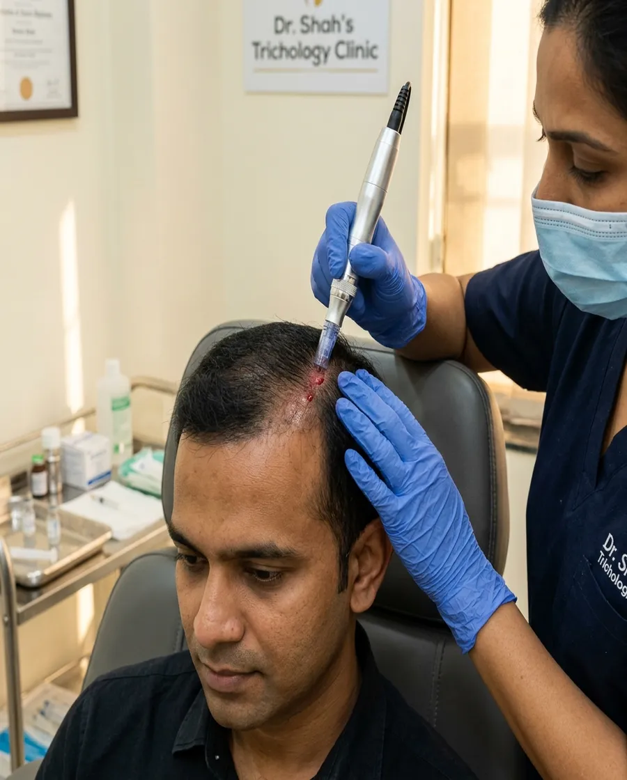 Dermatologist treating hair fall in Pune | Ariix Clinic